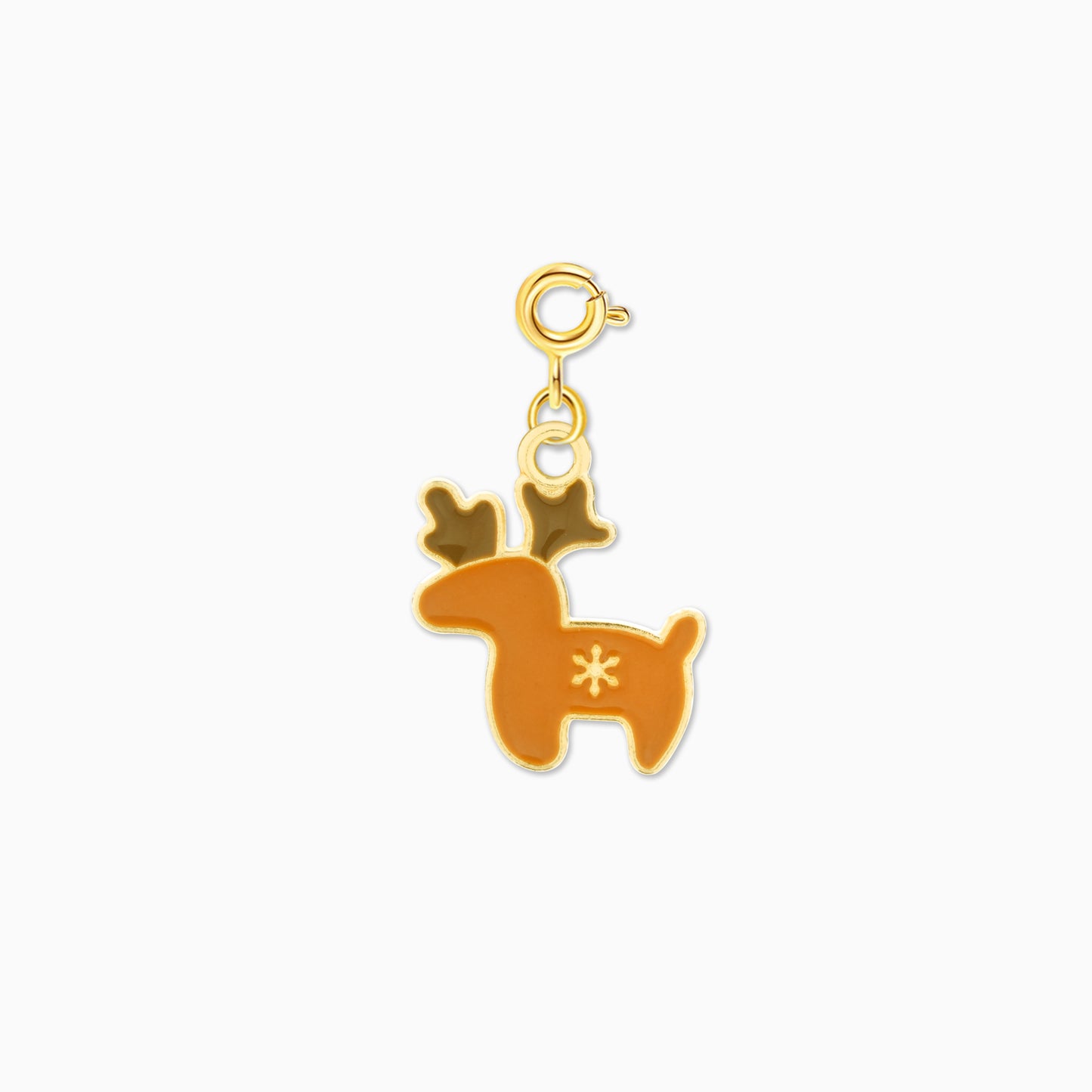 Christmas Enamel Zinc Alloy DIY Charms