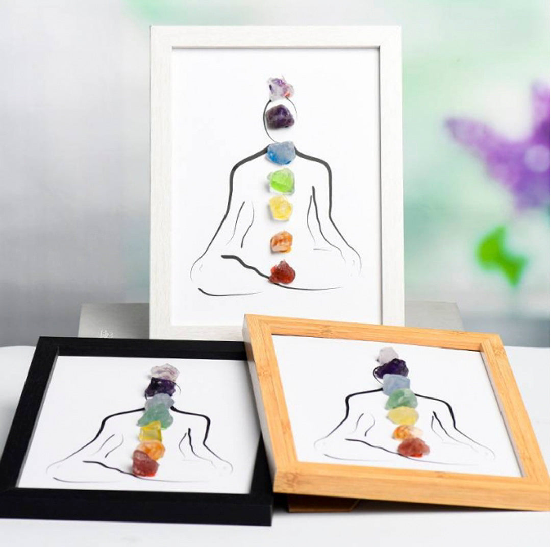 Frame Of The Classic Original Stone Seven Chakras