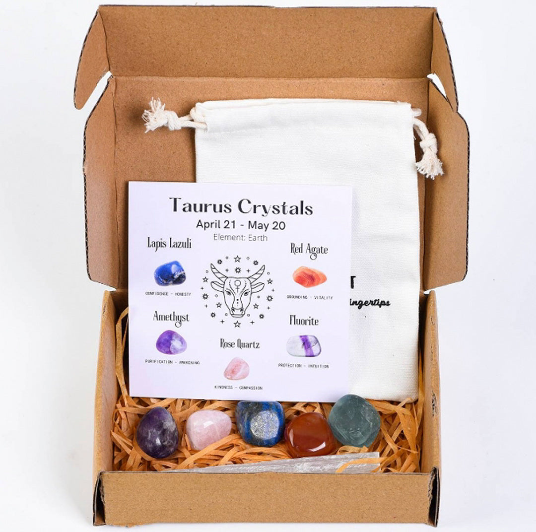 Zodiac Healing Stone Set