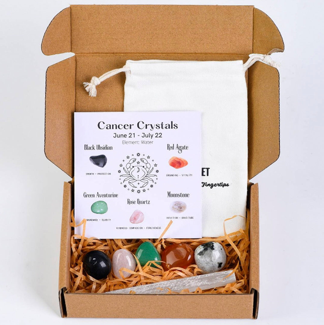 Zodiac Healing Stone Set