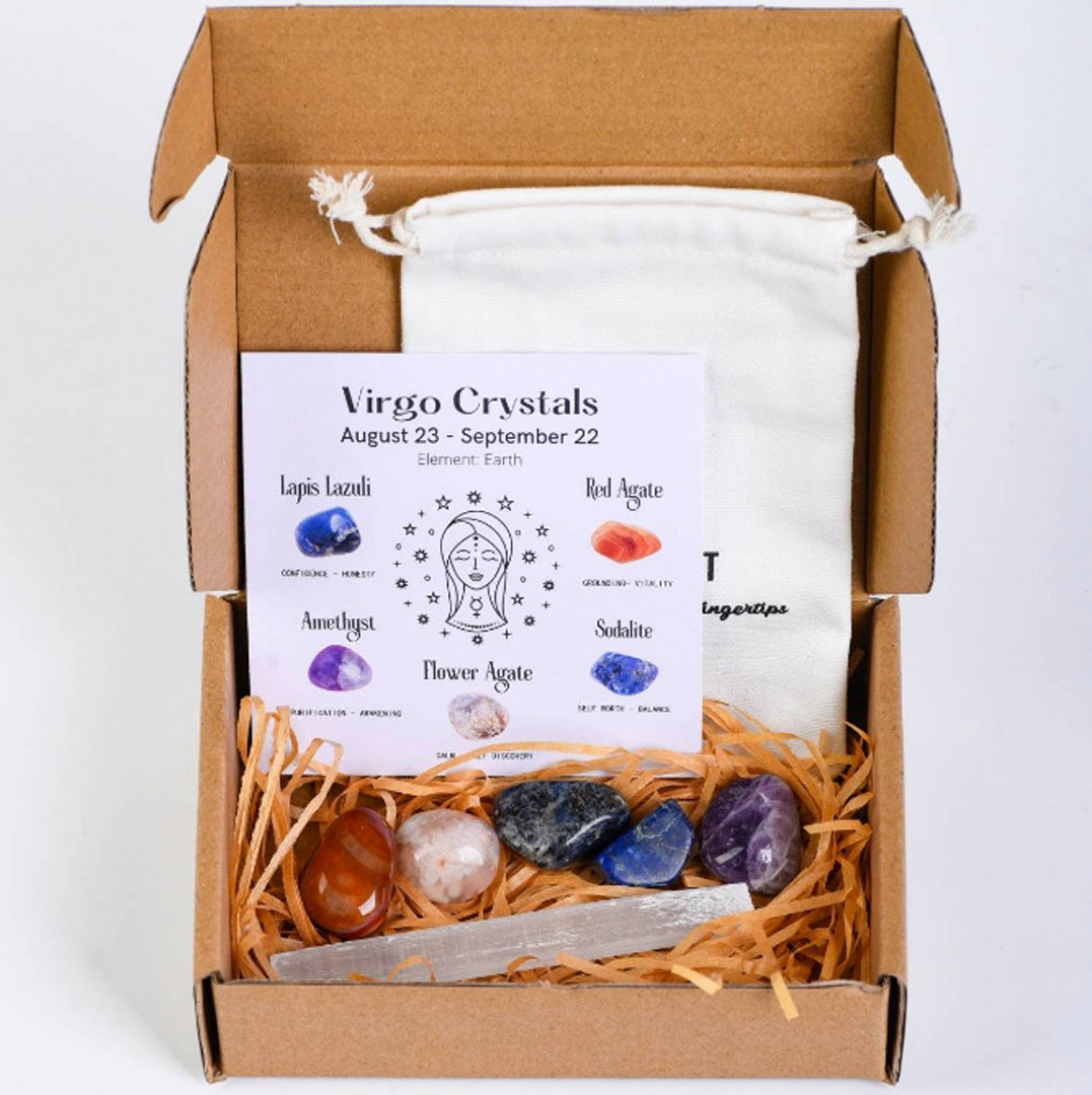 Zodiac Healing Stone Set