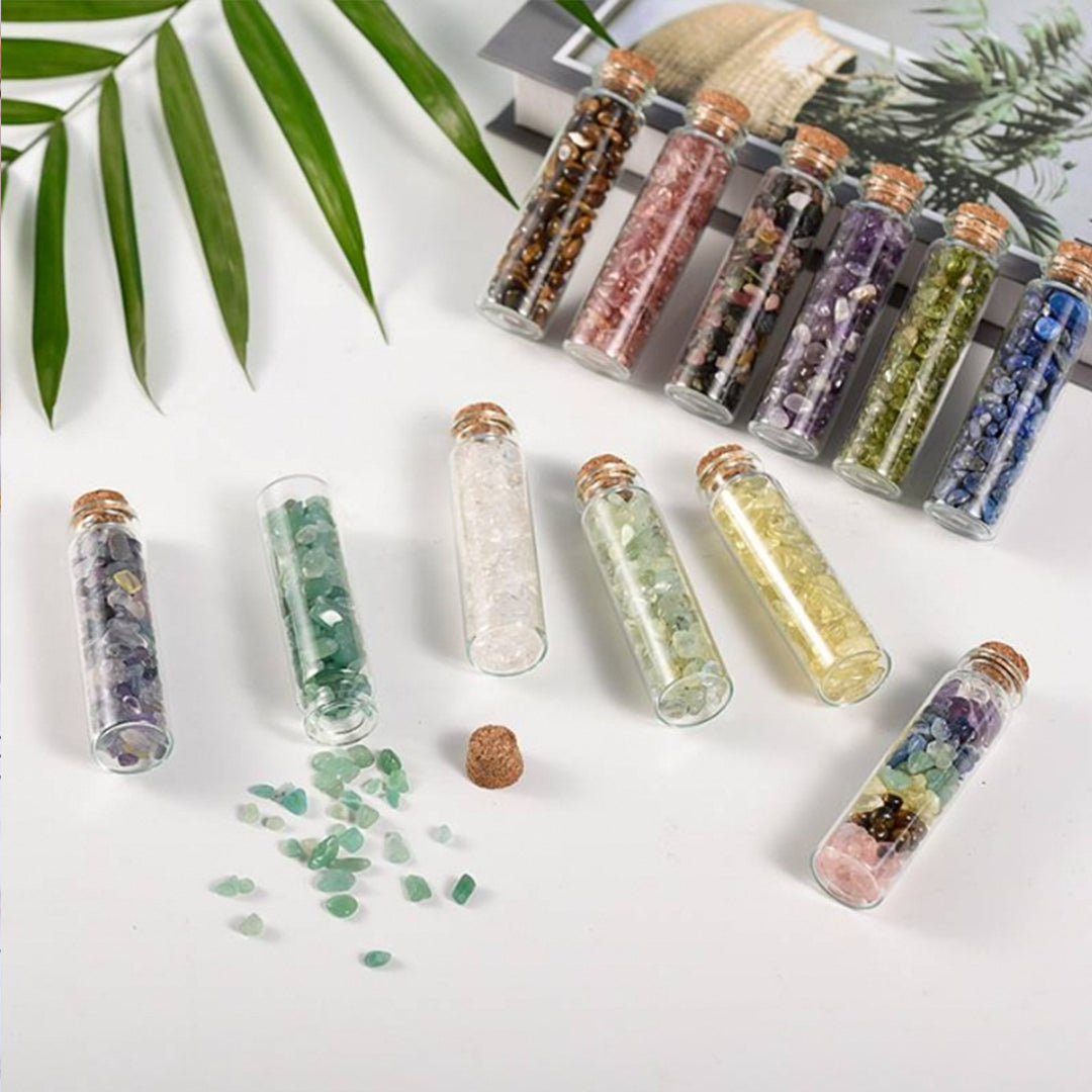 Crystal Gravel Drifting Wishing Bottle