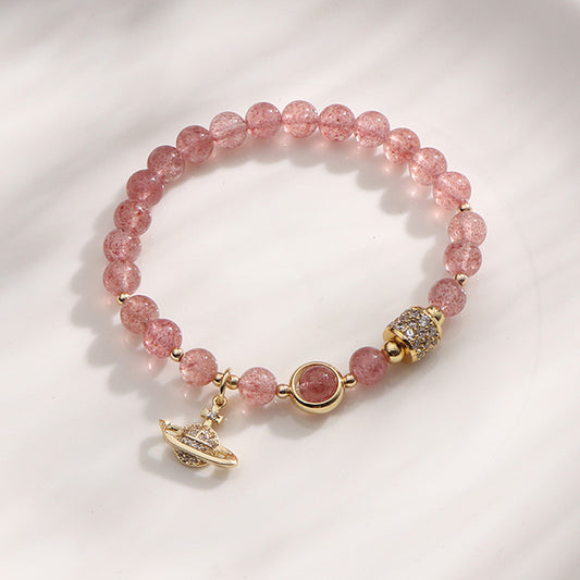 Strawberry Crystal Bracelet