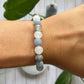 Aquamarine natural stone bracelet