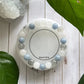Aquamarine natural stone bracelet