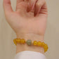 Natural agate bracelet