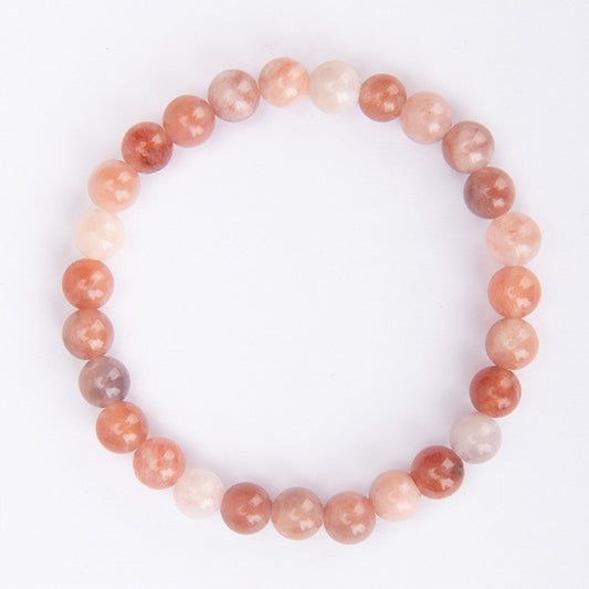 Pink Sunstone Bracelet