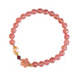 Strawberry crystal bracelet