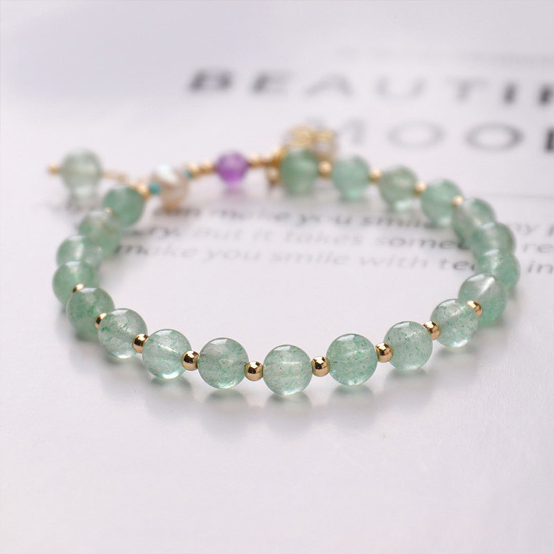 Strawberry Crystal Bracelet