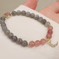 Natural Crystal Strawberry Crystal Bracelet