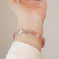 Natural crystal bracelet