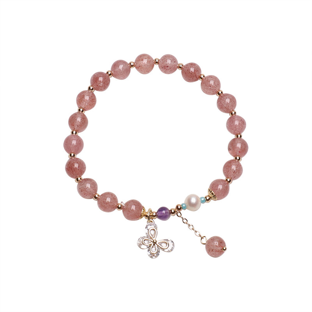 Strawberry Crystal Bracelet