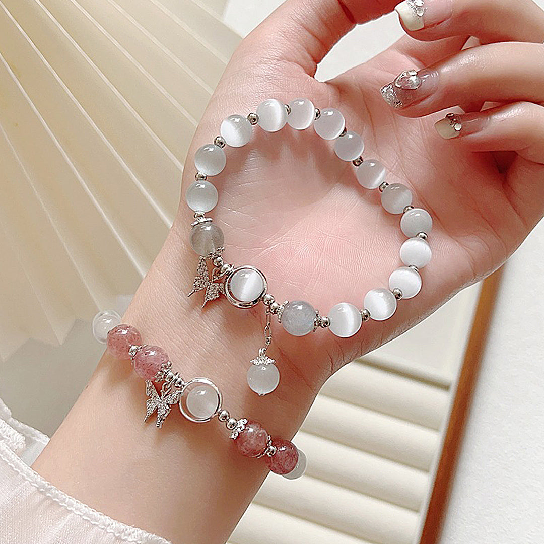 Super fairy opal butterfly bracelet