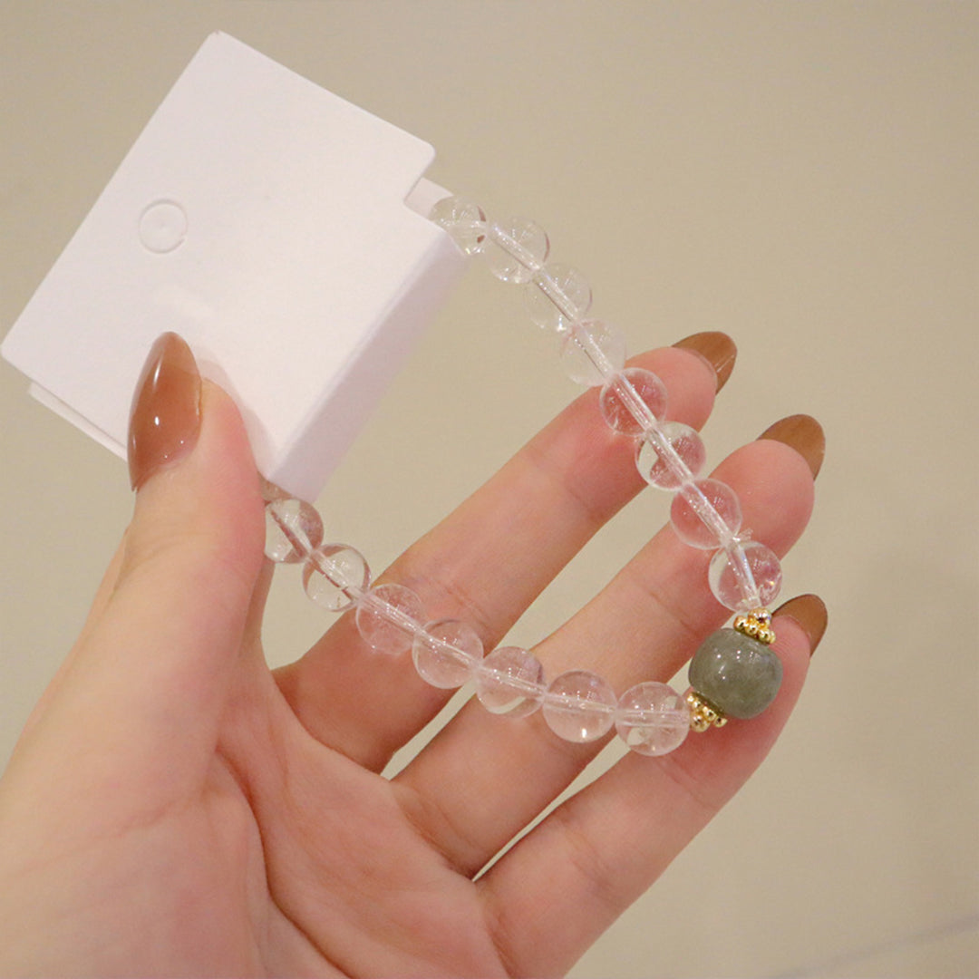 Natural agate bracelet