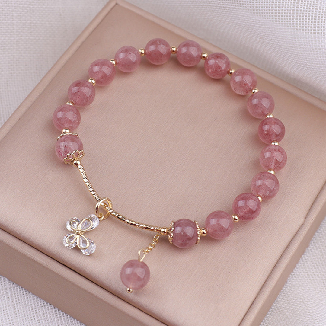 Strawberry Crystal Bracelet