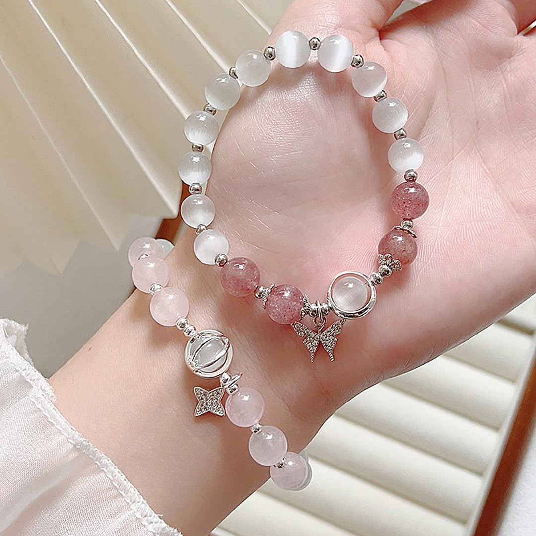 Super fairy opal butterfly bracelet
