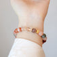 Natural red crystal bracelet