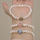 Natural white mother-of-pearl bracelet