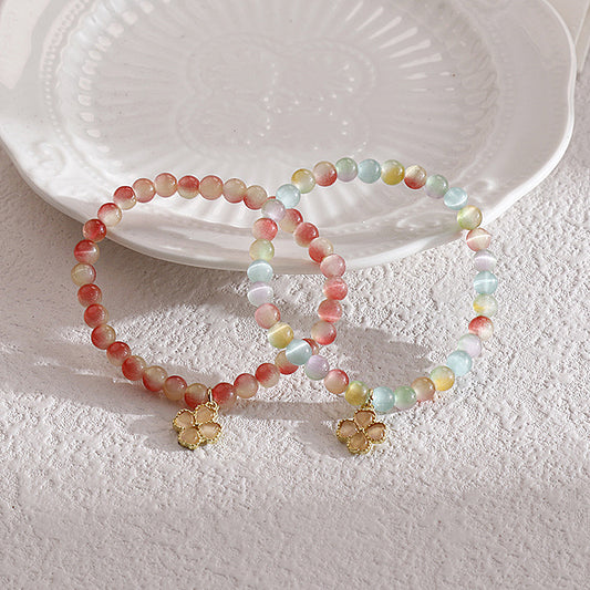 Gradient opal bracelet