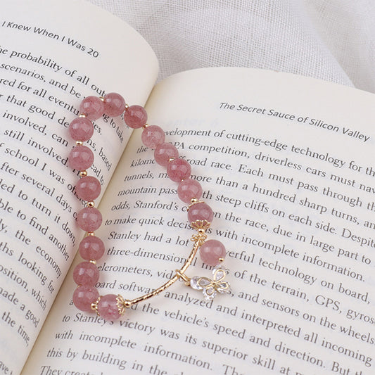 Strawberry Crystal Bracelet