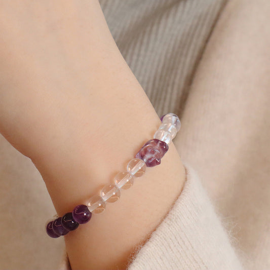 Amethyst bracelet