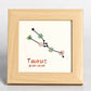 Zodiac Sign Crystal Gravel Decorate Picture Frame