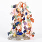 Willow agate base crystal tree ornament