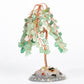 Willow agate base crystal tree ornament