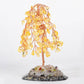 Willow agate base crystal tree ornament