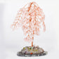 Willow agate base crystal tree ornament