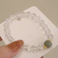 Natural agate bracelet