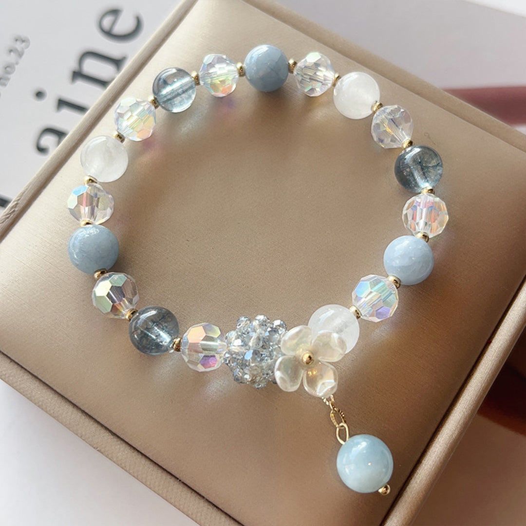 Crystal Fresh Flower Bracelet