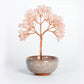Colorful small bowl shaped crystal tree ornaments
