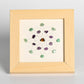 Flower Of Life Crystal Stone Photo Frame