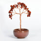 Colorful small bowl shaped crystal tree ornaments
