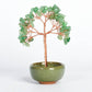 Colorful small bowl shaped crystal tree ornaments