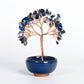 Colorful small bowl shaped crystal tree ornaments