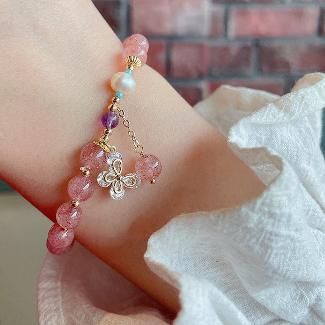 Strawberry Crystal Bracelet