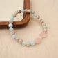 Natural strawberry crystal bracelet