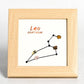 Zodiac Sign Crystal Gravel Decorate Picture Frame