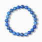 Lapis Lazuli Gemstone Beaded Bracelet