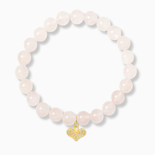 Madagascar Rose Quartz and Heart