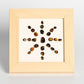 Sunflower Crystal Crushed Stone Decorates The Picture Frame