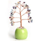 Jar-shaped crystal tree ornaments