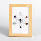 Metatron Hexagonal Rough Crystal Photo Frame