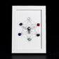 Metatron Hexagonal Rough Crystal Photo Frame