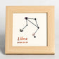 Zodiac Sign Crystal Gravel Decorate Picture Frame