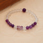 Amethyst bracelet
