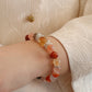 Natural red crystal bracelet