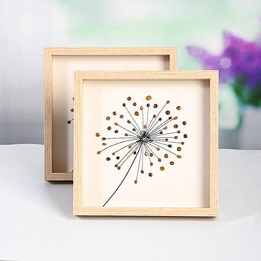 Dandelion Crystal Gravel Photo Frame